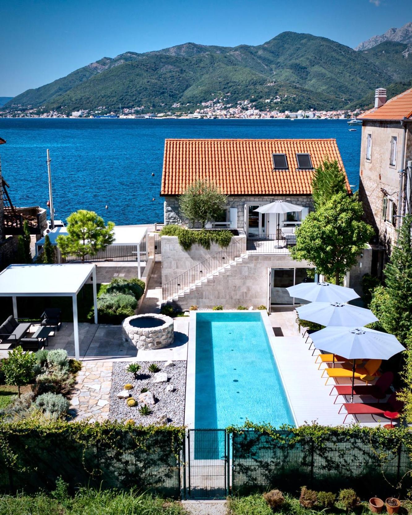 Villa Lastva Тиват Экстерьер фото